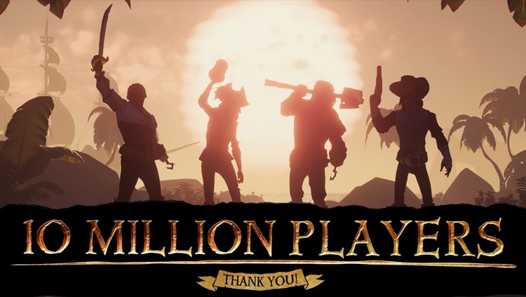 10 MILLIONS DE JOUEURS SEA OF THIEVES FRANCE