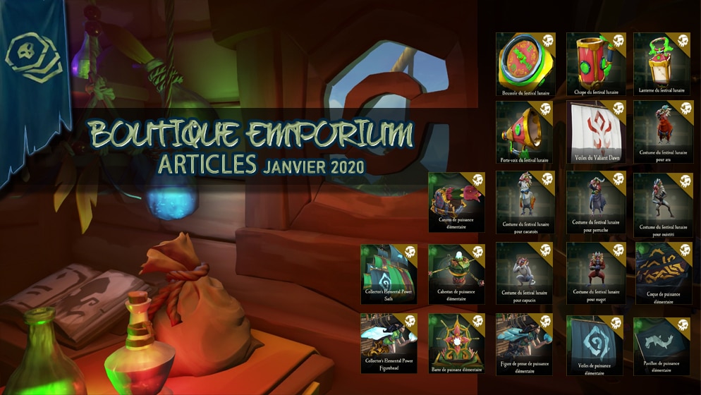 Emporium articles Janvier 2020 sea of thieves france