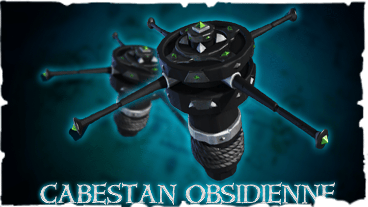 cabestan obsidienne