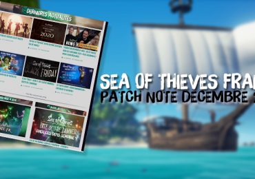 SEA OF THIEVES FRANCE PATCH NOTE