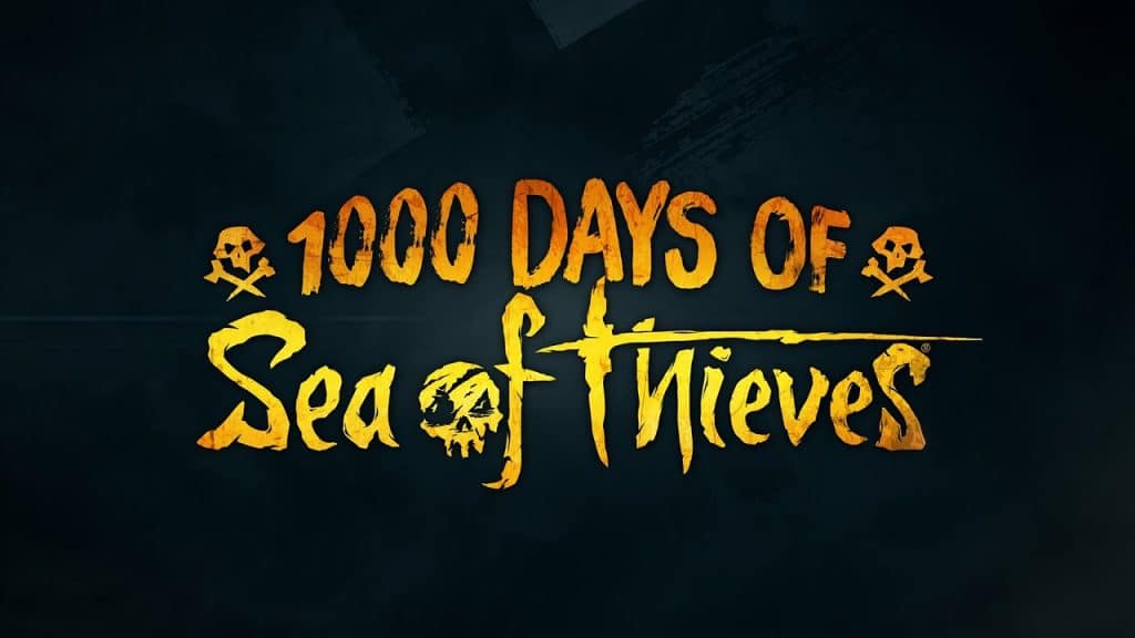 1000 jours sea thieves