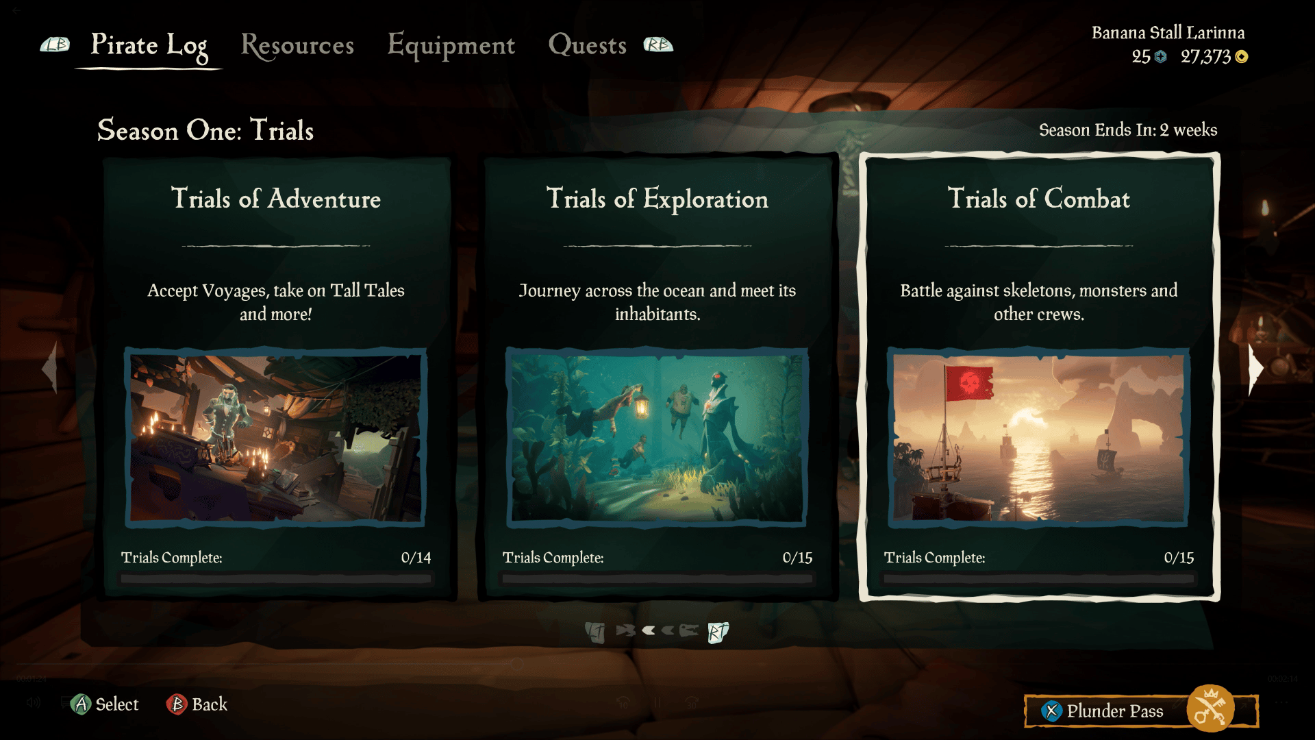saisons guide sea of thieves